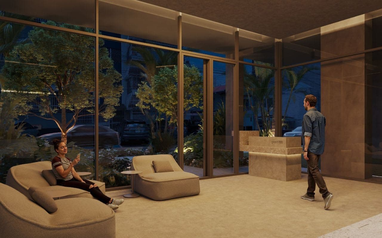 Foto 2 de Gesti 68 - Apartamentos Estudio en Venta en San Francisco, Ciudad de Panamá