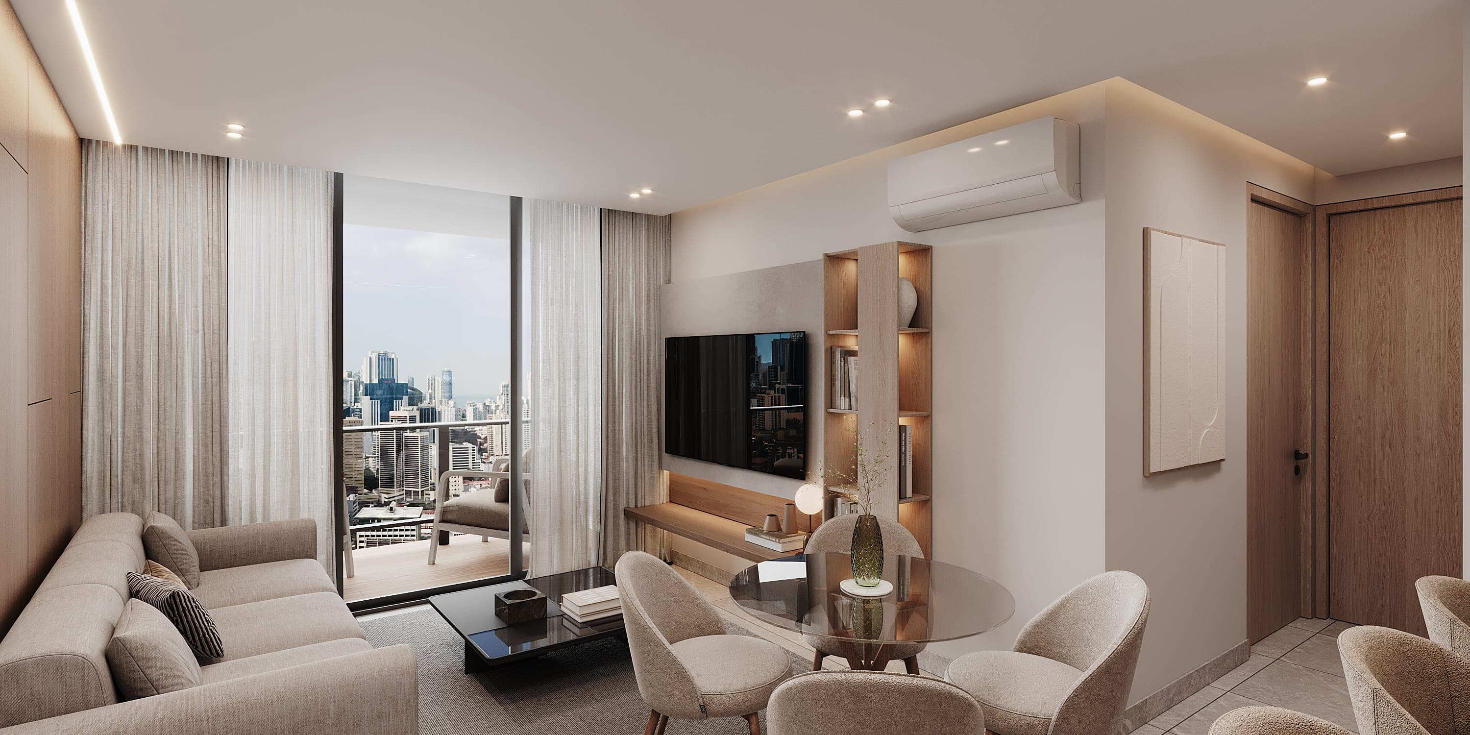 Foto 2 de Luxor 500 - Venta de apartamentos nuevos en El Cangrejo, Ciudad de Panamá